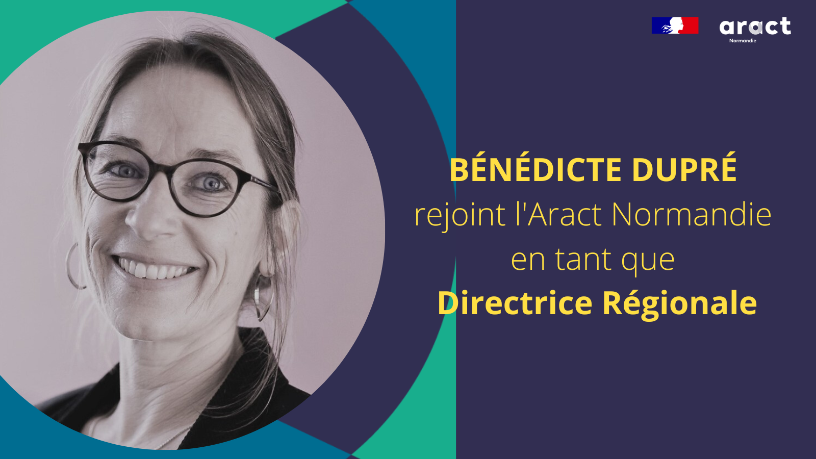 Bénédicte Dupré nouvelle directrice de l'Aract Normandie