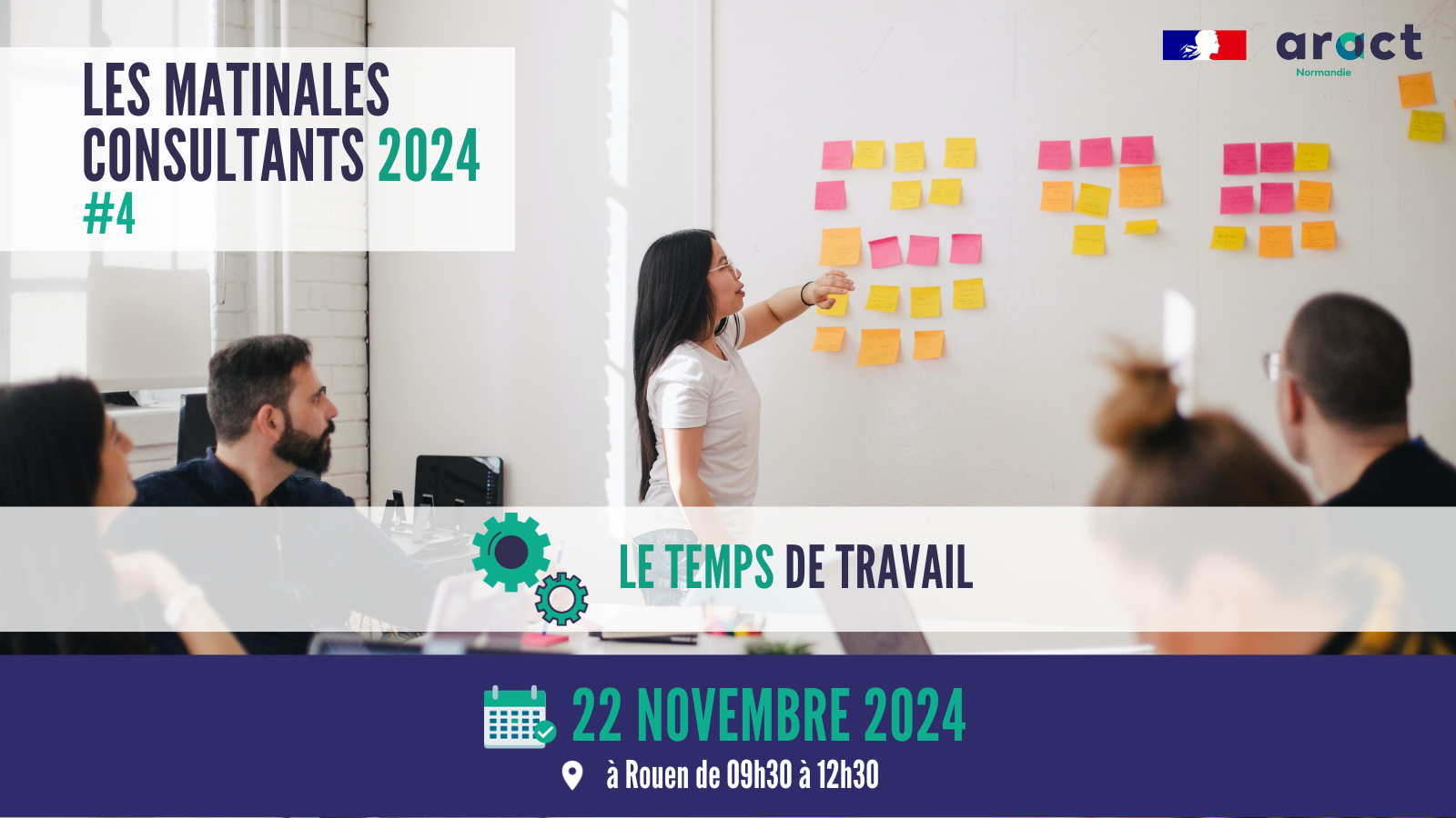 Matinale Consultants 2024 #4 à Rouen : Le temps de travail